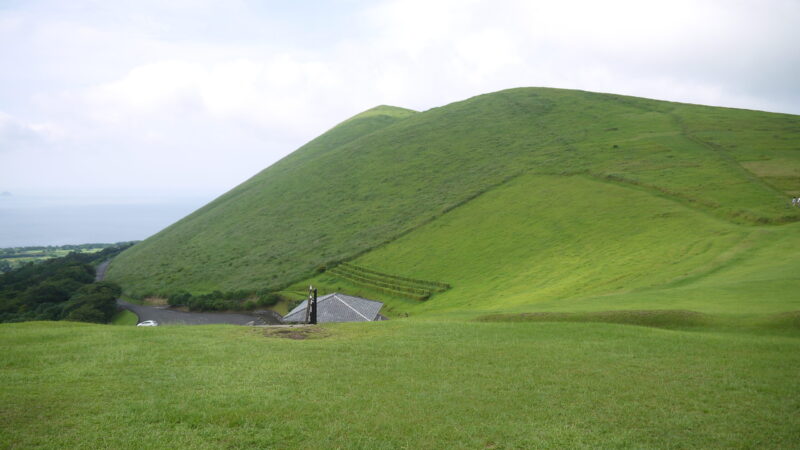 鬼岳頂上付近の風景